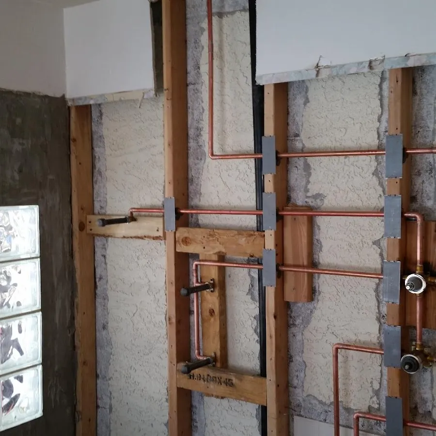 Copper pipe installation for Repiping in Tuckahoe
