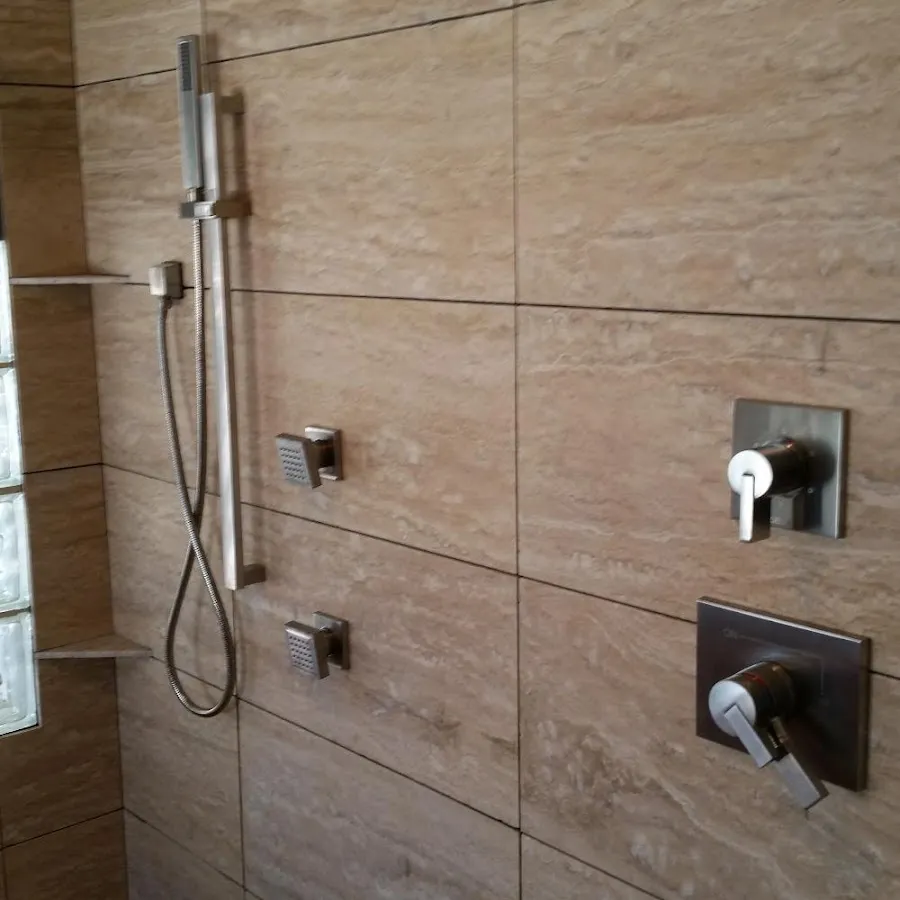 Shower fixture installation for Gas Line Repair in Tuckahoe
